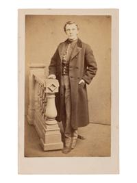 [LINCOLN, Abraham (1809-1865]. WARREN, Henry F., photographer. CDV of the last known photograph of Lincoln, ca 6 March 1865.