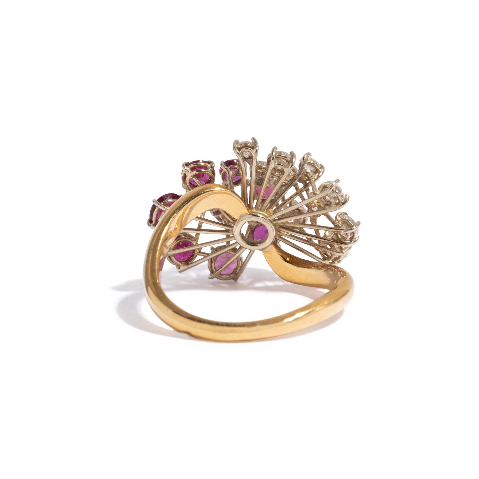 RUBY AND DIAMOND RING
