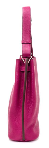 An Hermes Rubis Togo 22cm So-Kelly Handbag, 9" x 11" x 4.5".