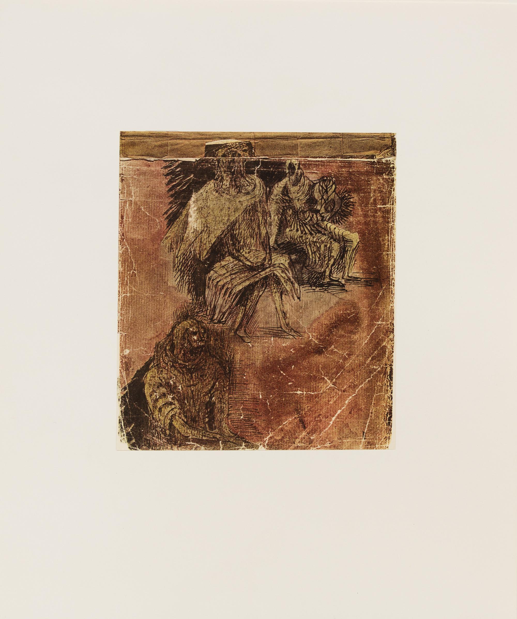 Henry Moore, (British, 1898-1986), Shelter Sketchbook