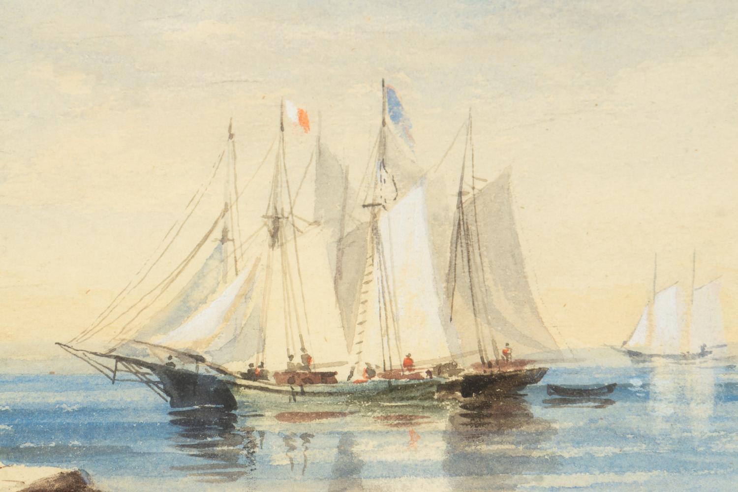 Ships off the Coast