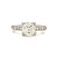 OLD EUROPEAN CUT DIAMOND RING