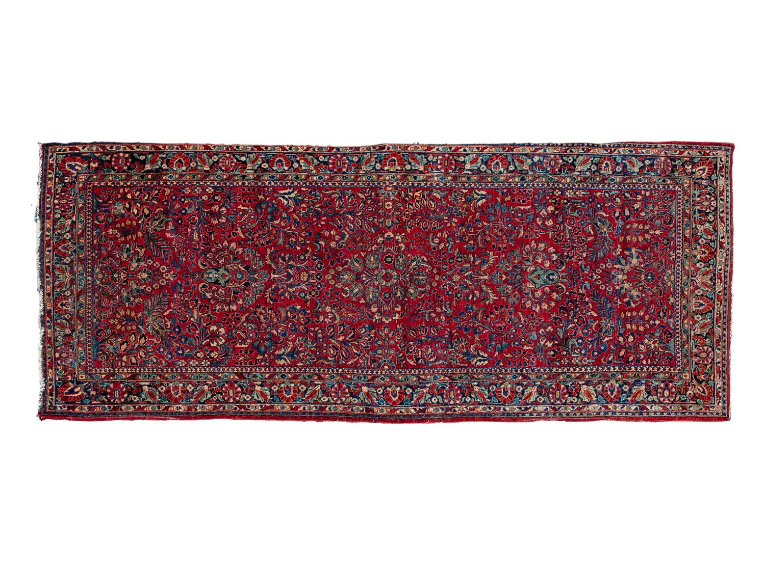 A Sarouk Wool Runner