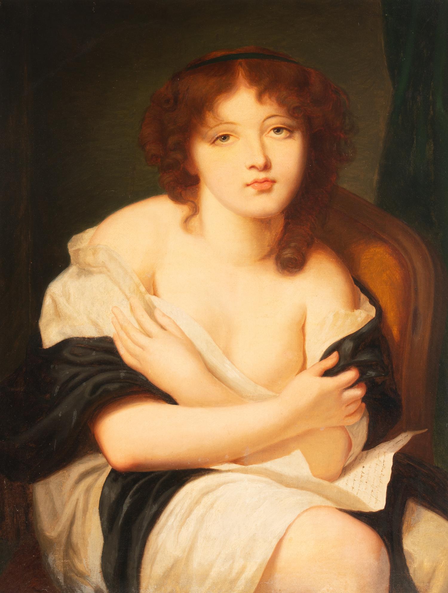 Woman with a Letter