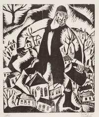 Reuven Rubin, (Israeli, 1893-1974), A portfolio of ten works from Godseekers, 1923