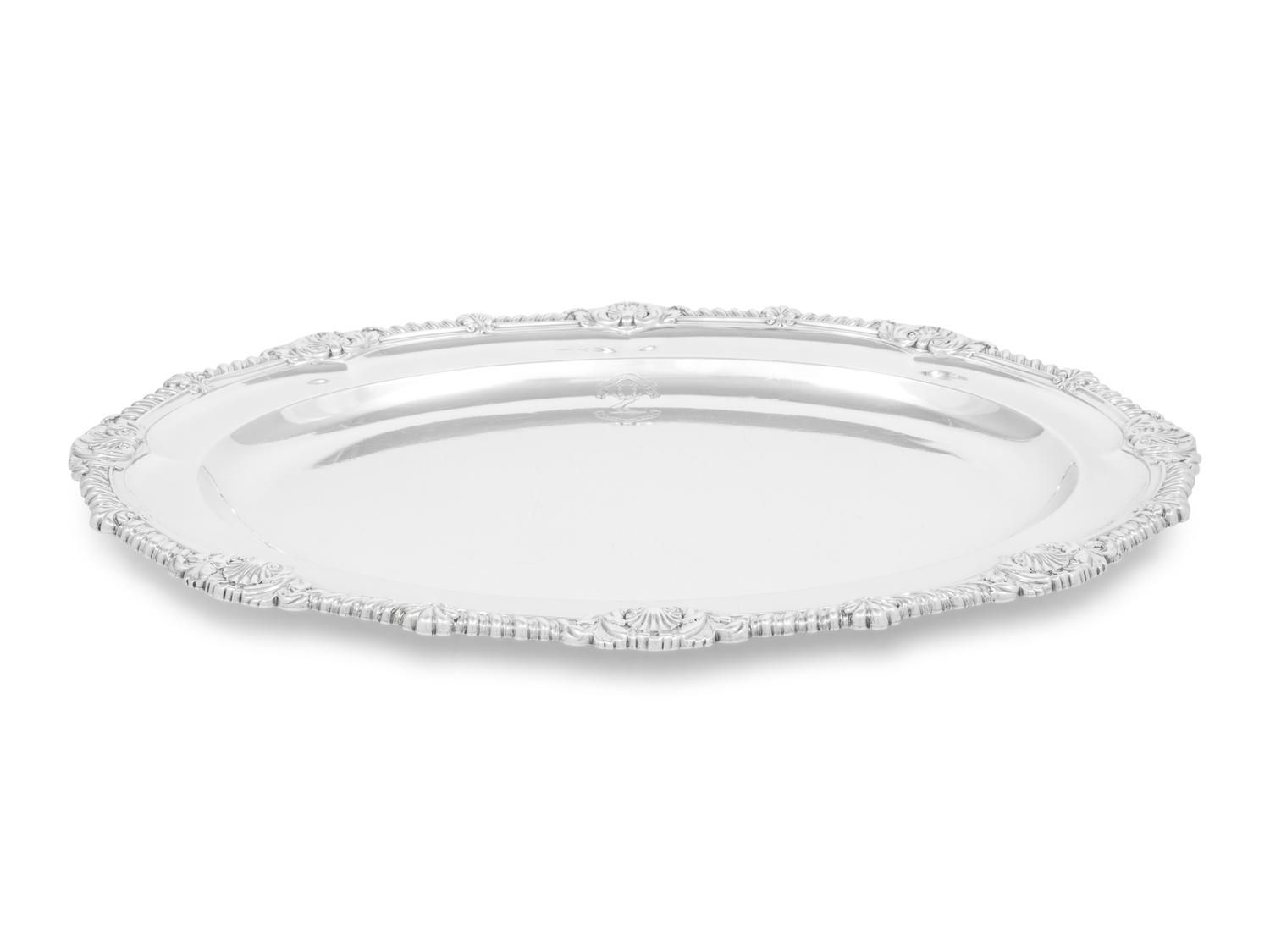 A William IV Silver Serving Tray