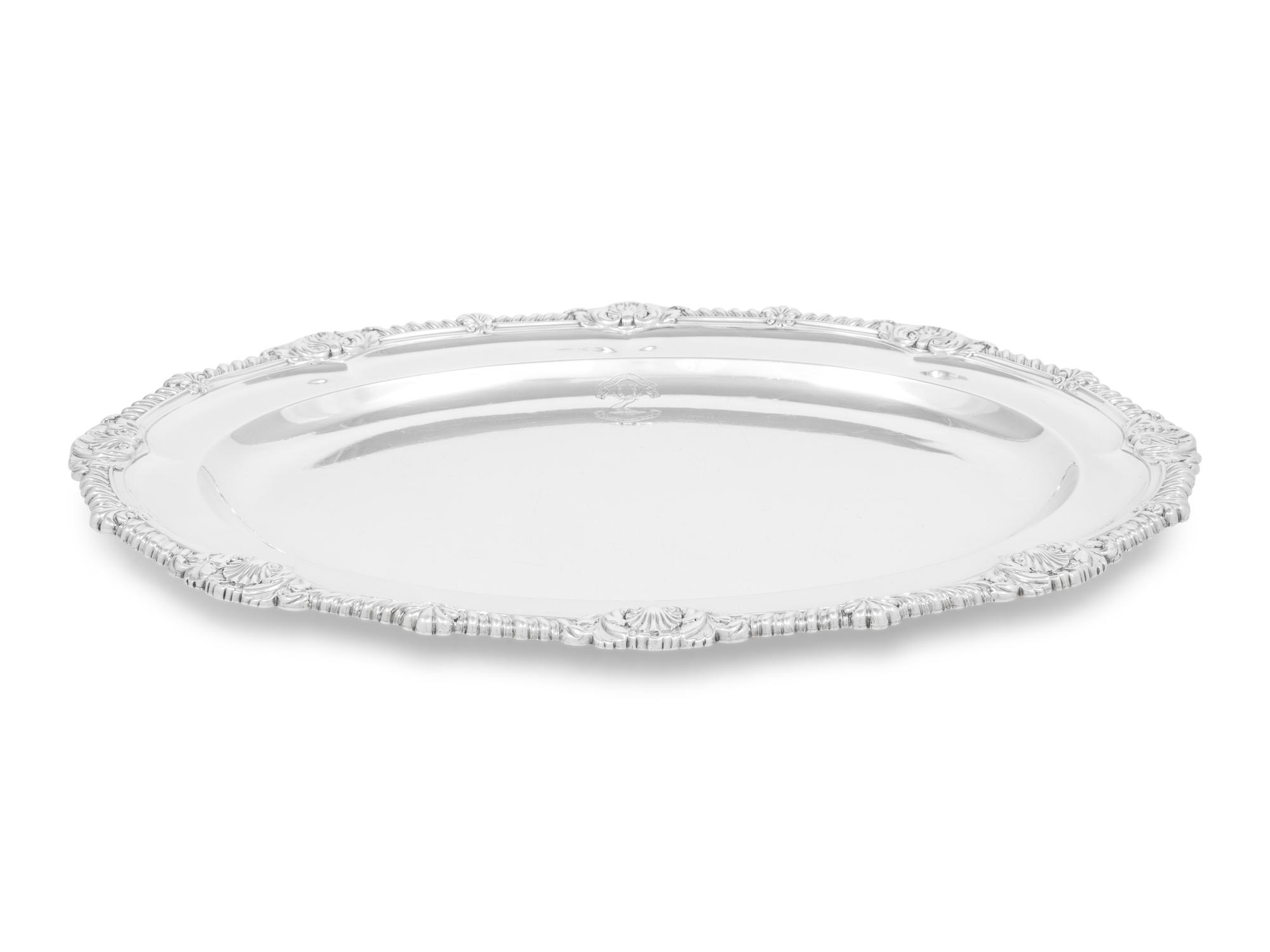 A William IV Silver Serving Tray