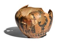 An Attic Black-Figured Fragmentary Amphora