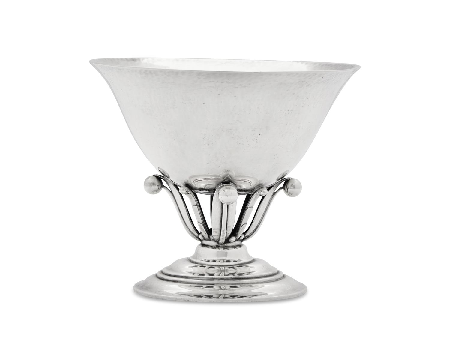 A Johan Rohde Designed Georg Jensen Silver Compote