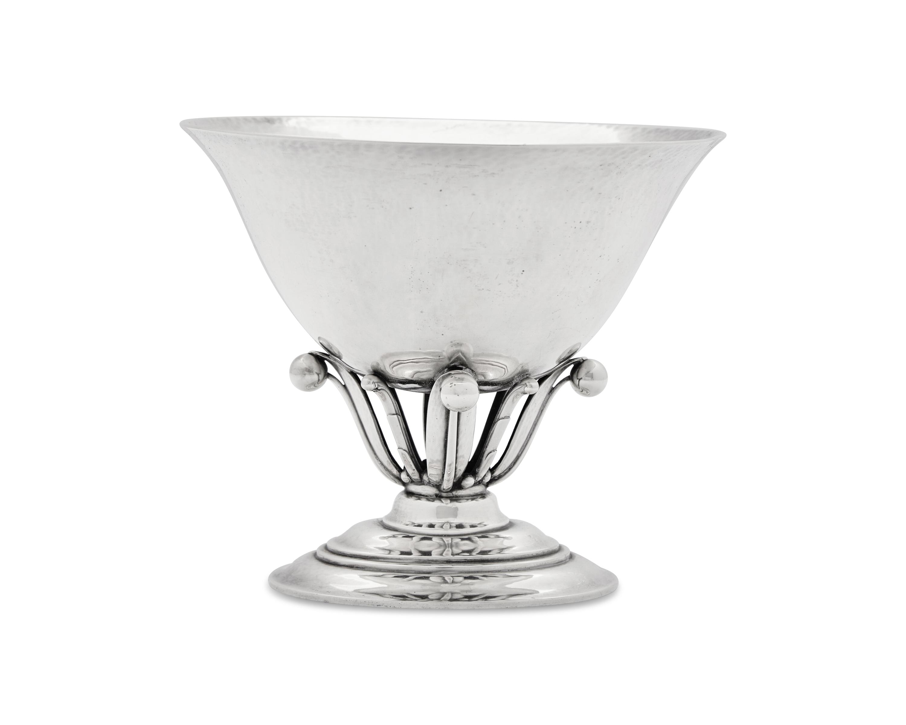 A Johan Rohde Designed Georg Jensen Silver Compote