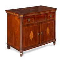 A Dutch Marquetry Klapbuffet