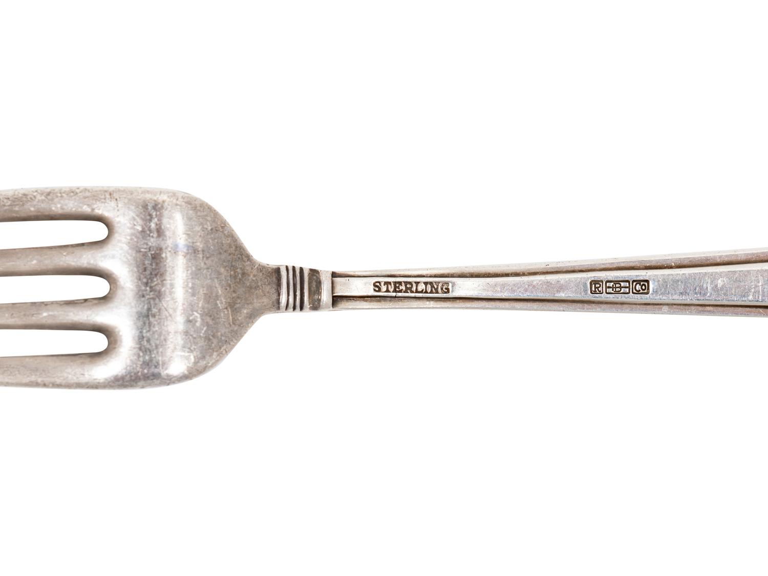 A Group of R. Blackington & Co. Silver Flatware