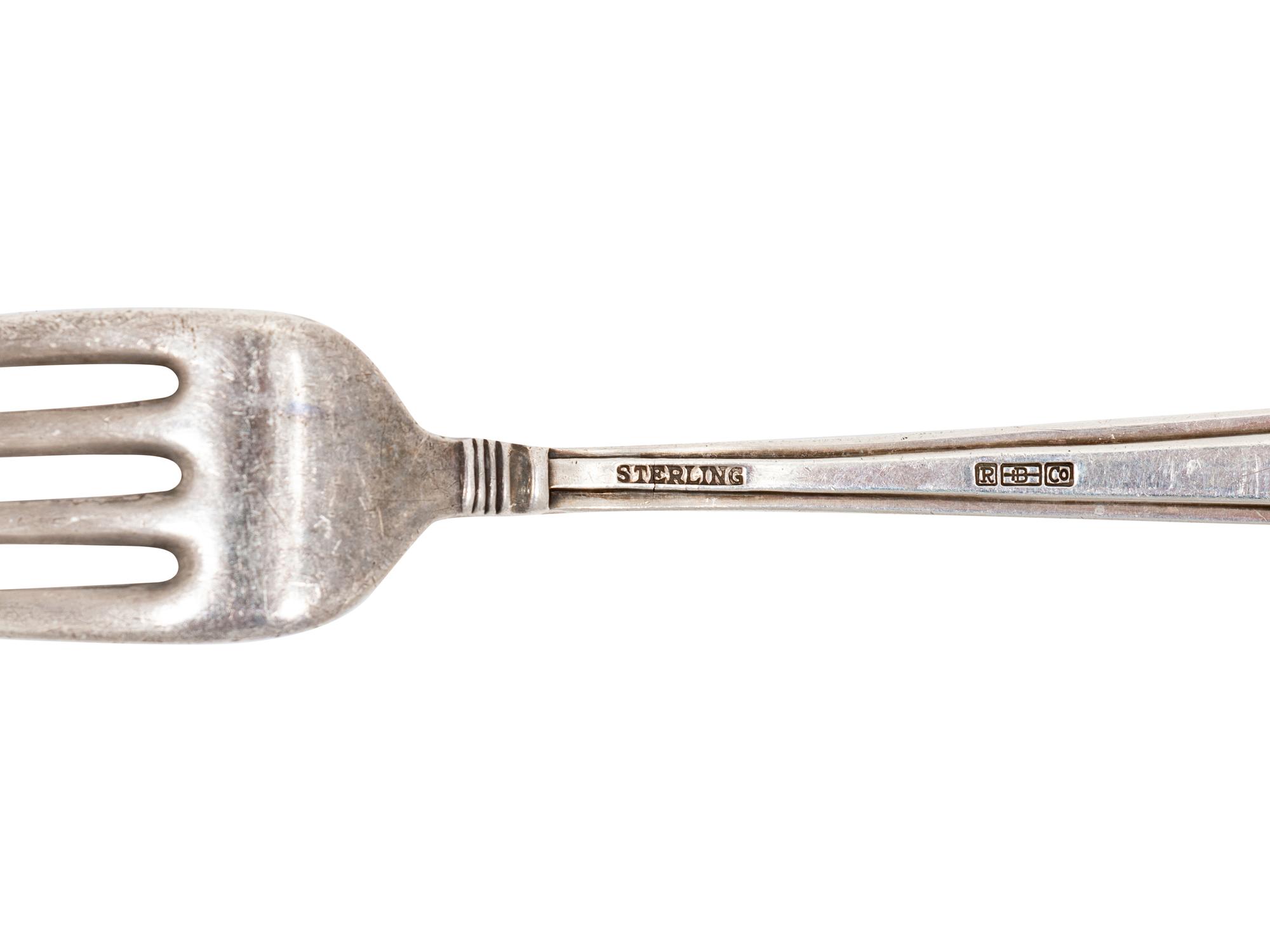 A Group of R. Blackington & Co. Silver Flatware