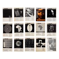 [African-Americana] Chrisman, Robert, et al., (editor). Group of 27 issues of "The Black Scholar"