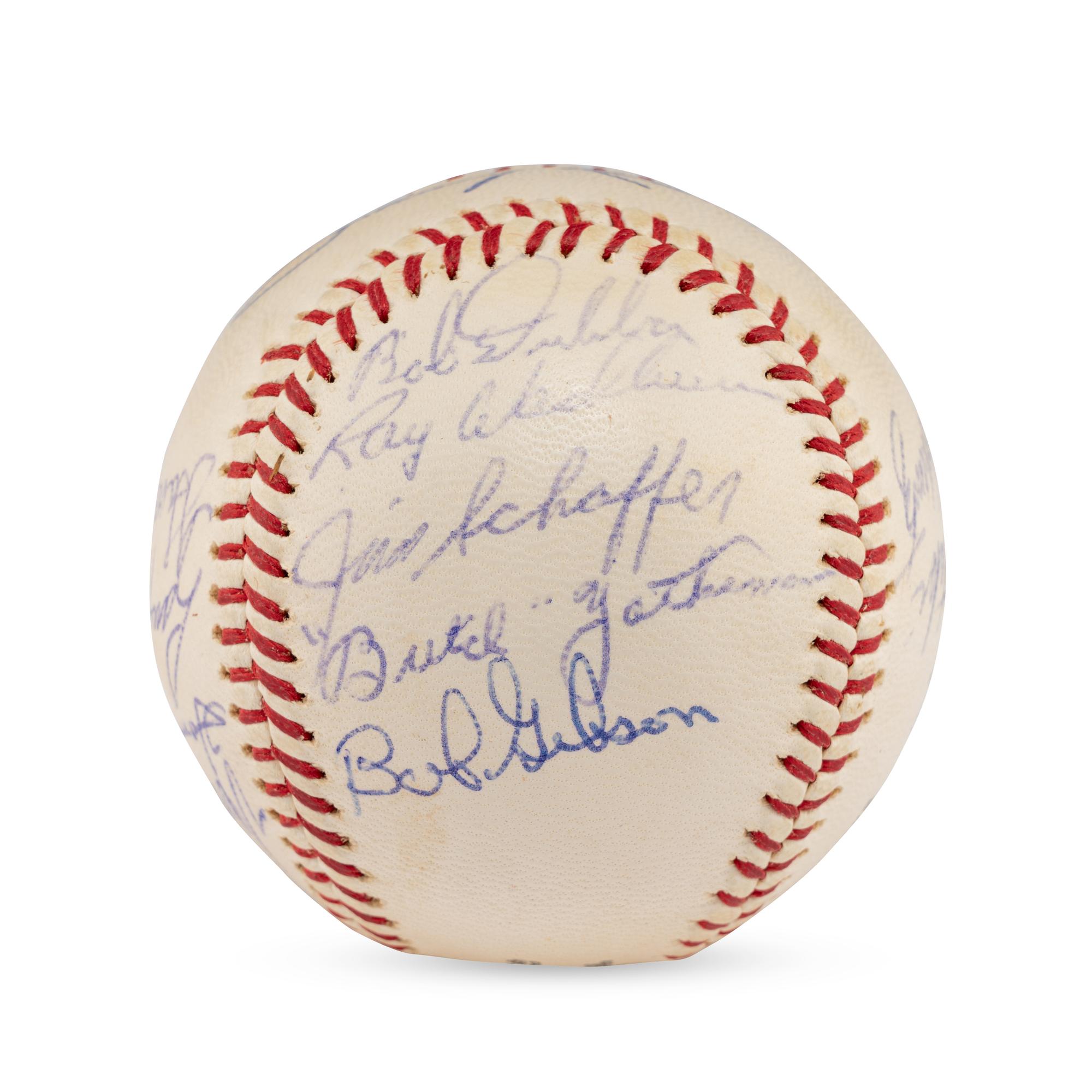 A 1962 St. Louis Cardinals Team Signed Autograph Baseball (Beckett Authentication Services)