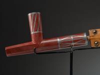 Western Great Lakes Puzzle Stem, with Inlaid Catlinite Bowl