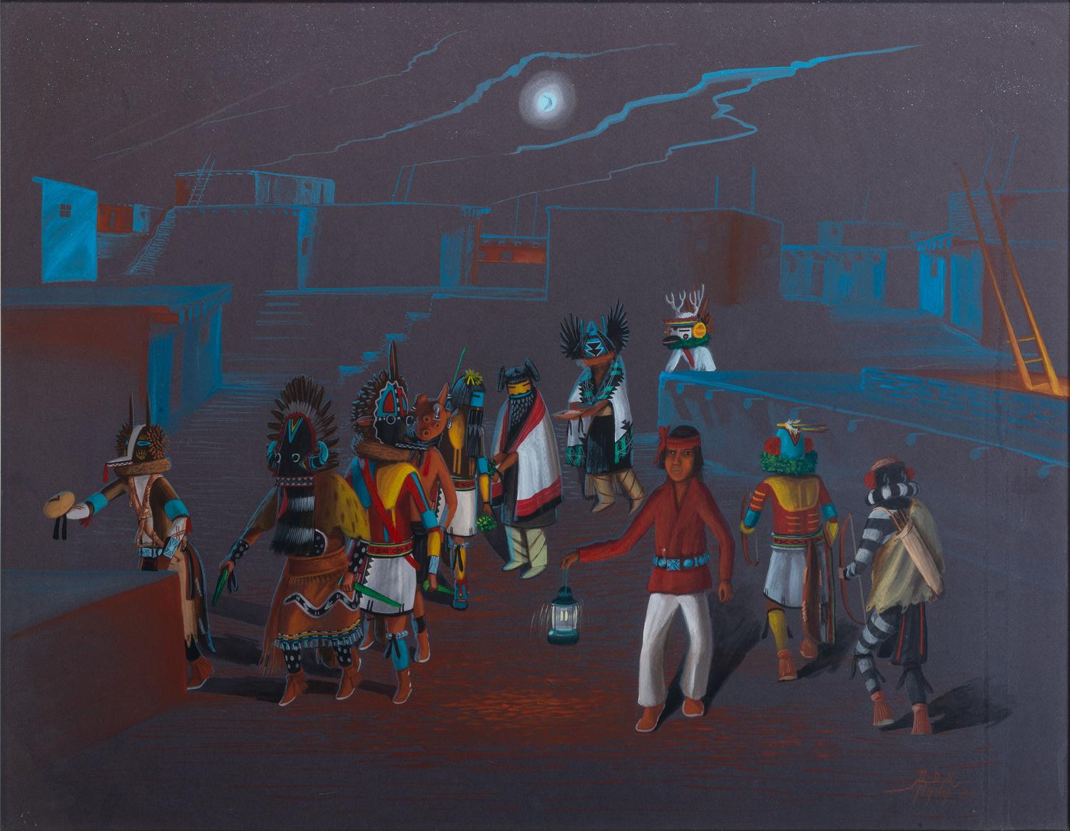 untitled, katsina procession