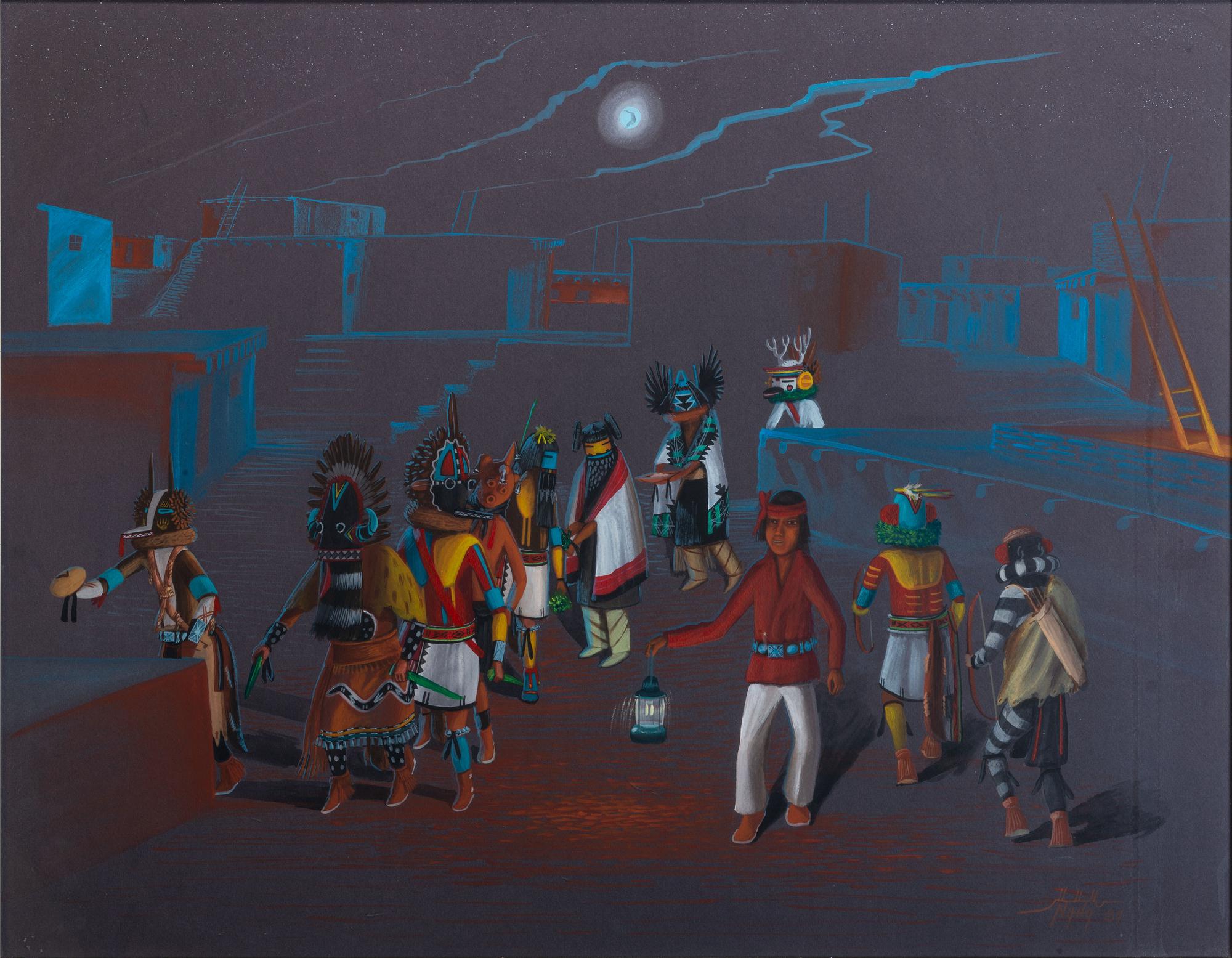 untitled, katsina procession