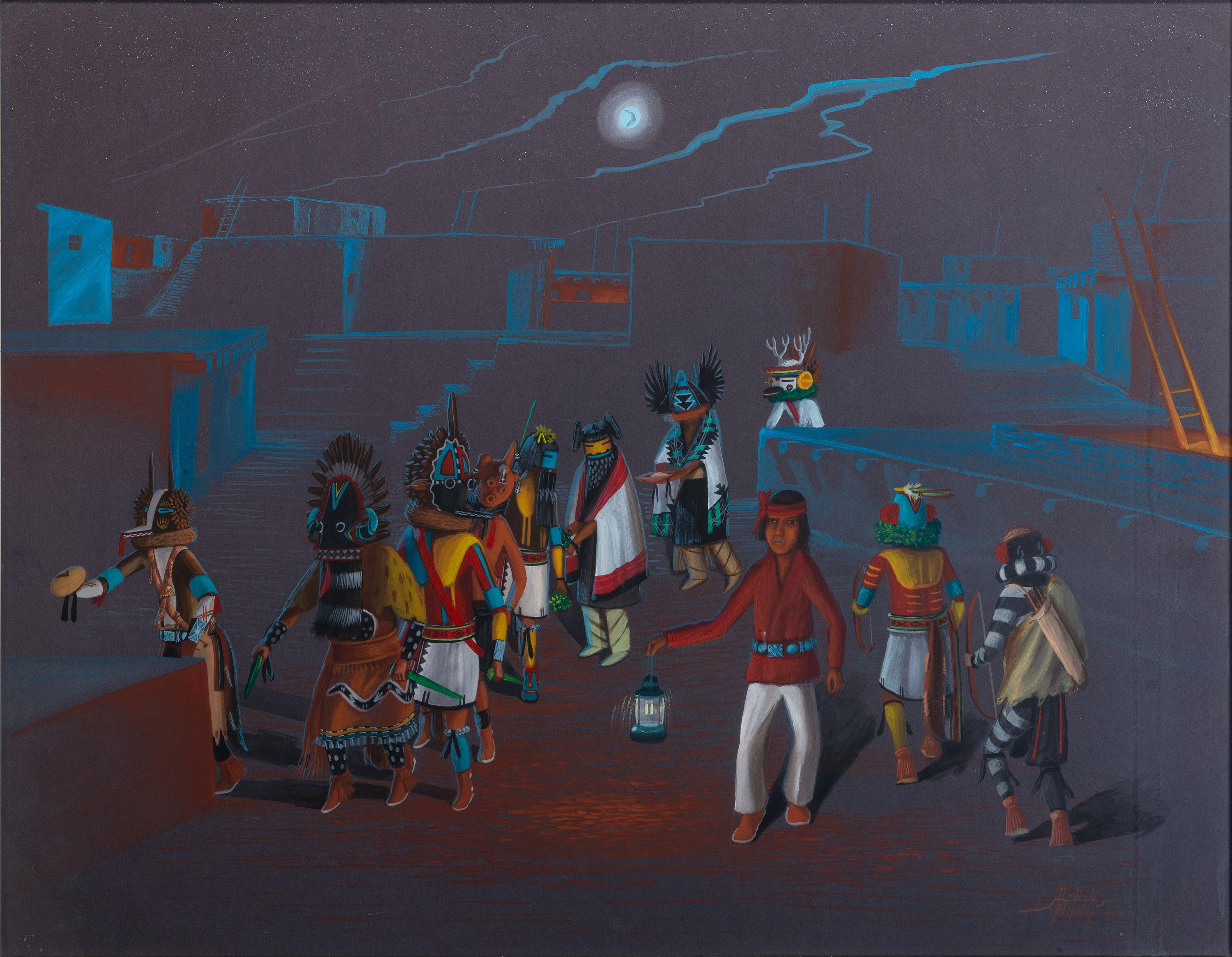 untitled, katsina procession