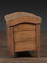 A Continental Chip and Bird Carved Dome-Top Blanket Chest