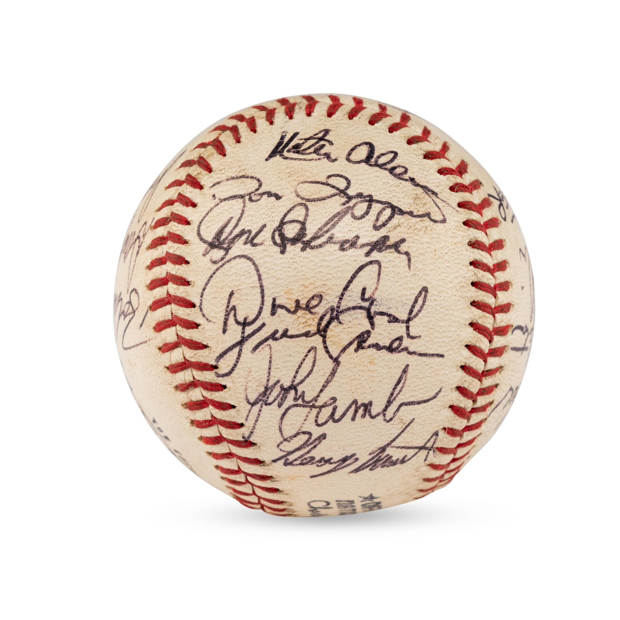 A 1970 Pittsburgh Pirates Team Signed Autograph Baseball (Beckett Authentication Services Letter of Authenticity)