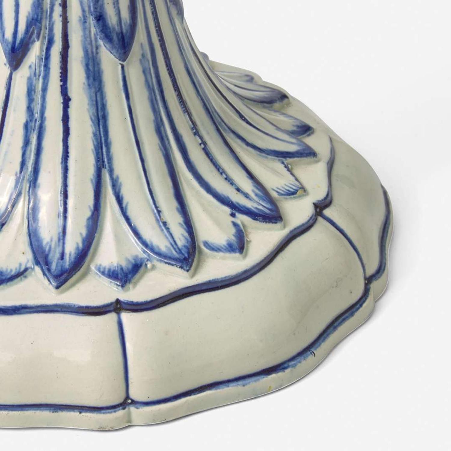 A Pair of Wedgwood Queensware Candlesticks UK, circa 1778