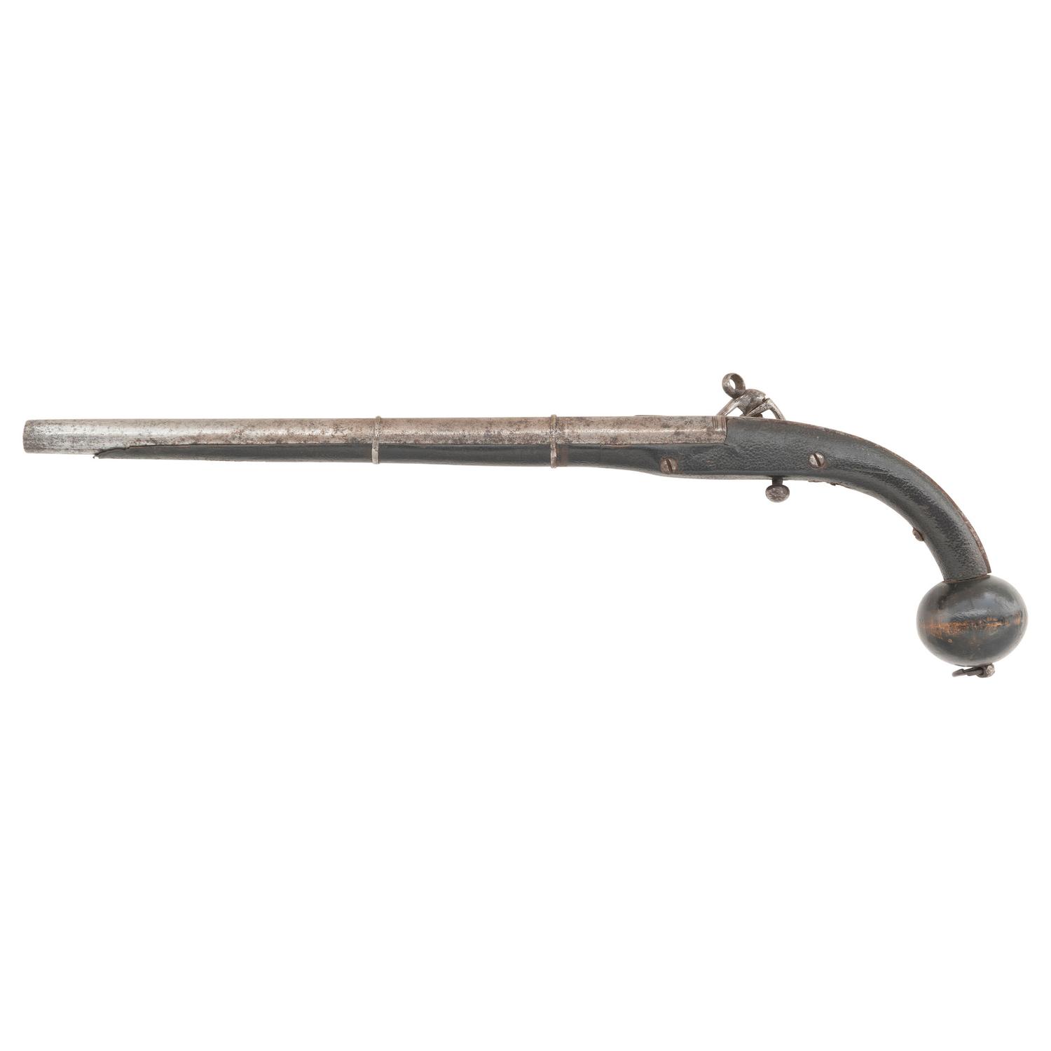Caucasian Ball Butt Miquelet Pistol