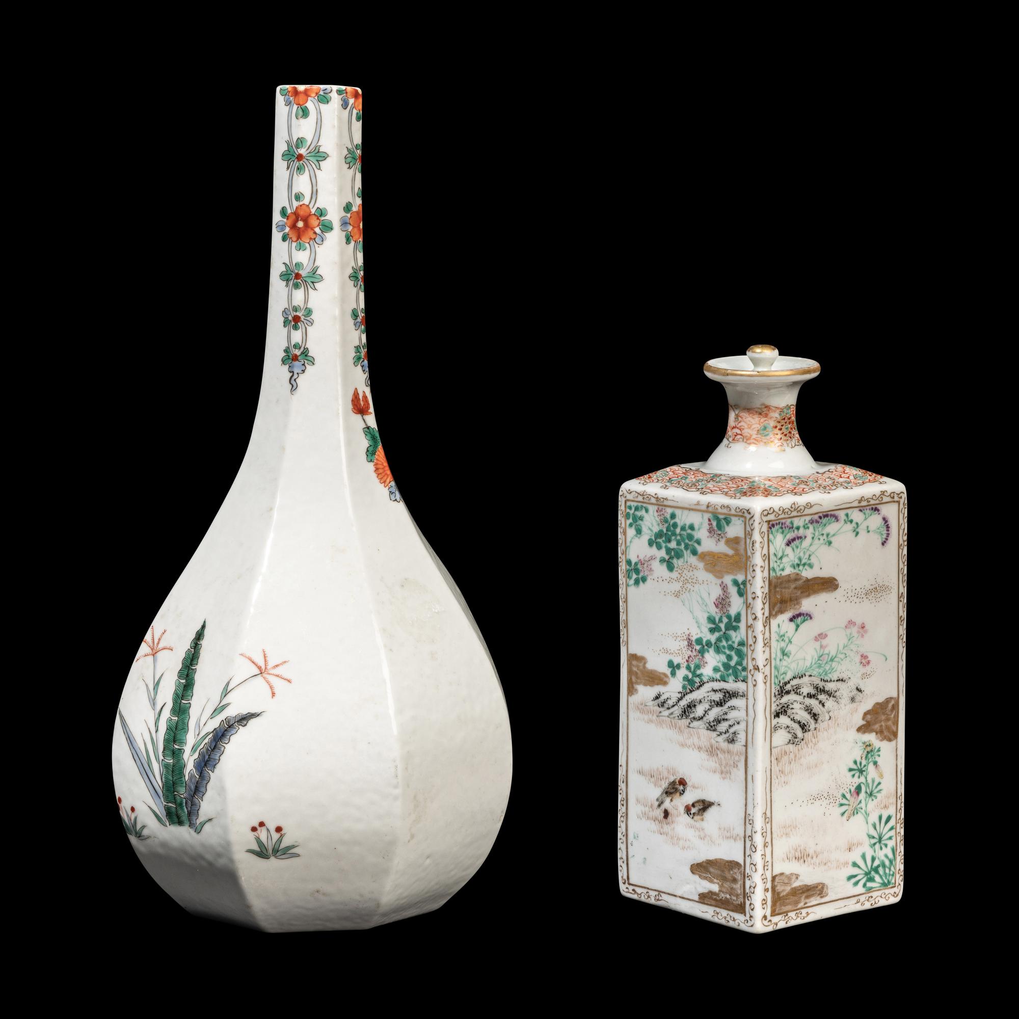 Two Japanese Porcelain Vases