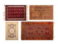 Four Persian Area Rugs