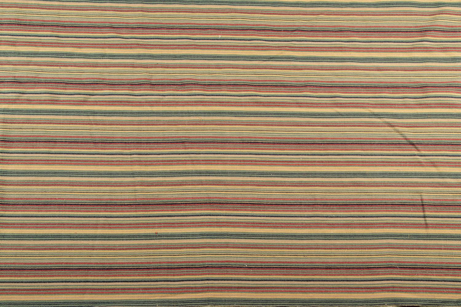 A Contemporary Striped Wool Rug
