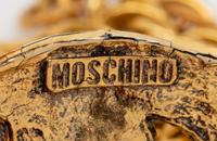 Three Moschino Costume Jewelry Items: One Necklace & Two Belts, 1990s