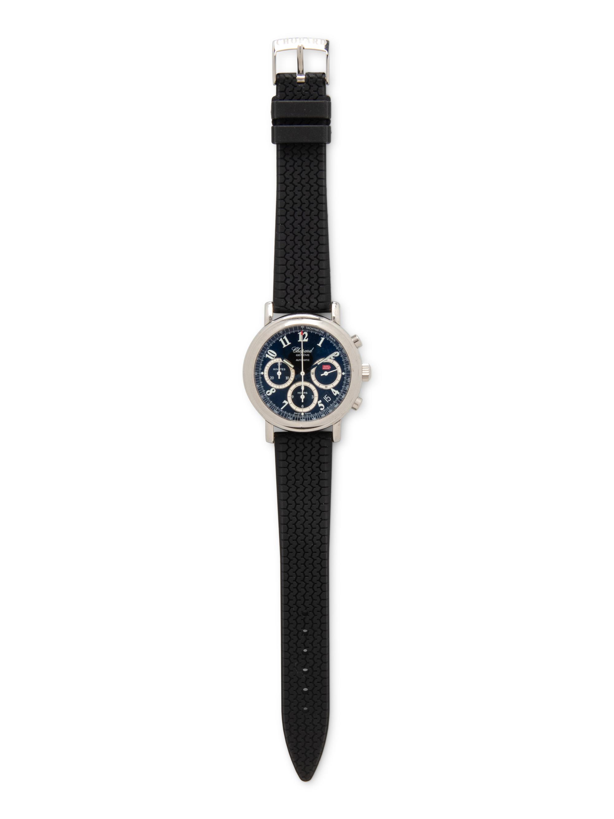 CHOPARD, REF. 8331 STAINLESS STEEL 'MILLE MIGLIA' CHRONOGRAPH WATCH