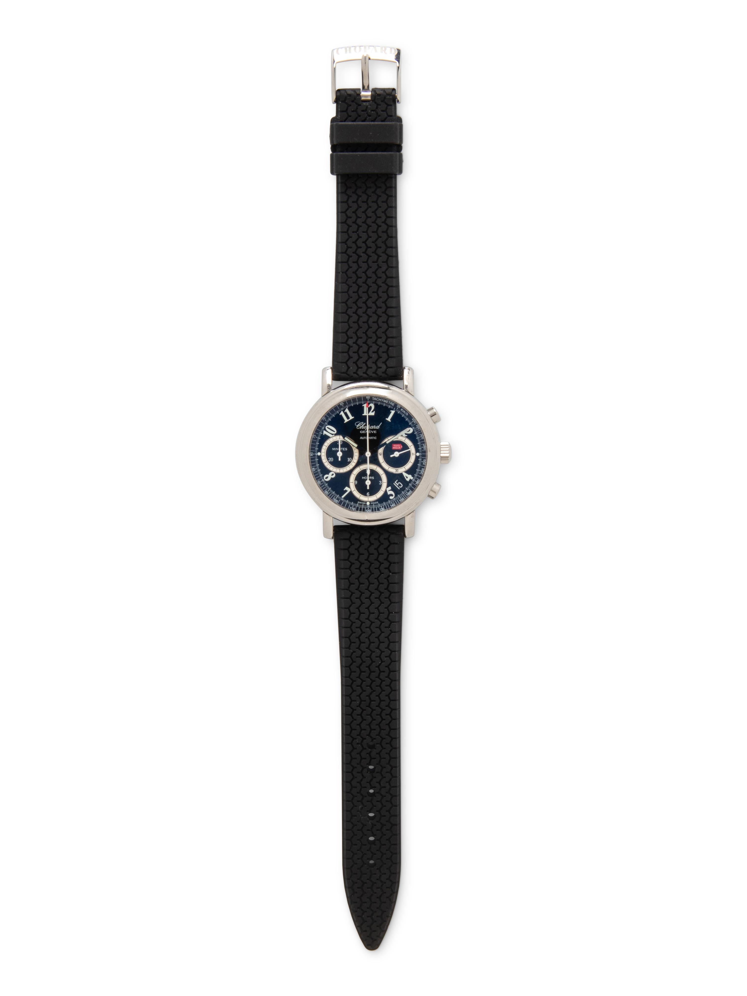 CHOPARD, REF. 8331 STAINLESS STEEL 'MILLE MIGLIA' CHRONOGRAPH WATCH