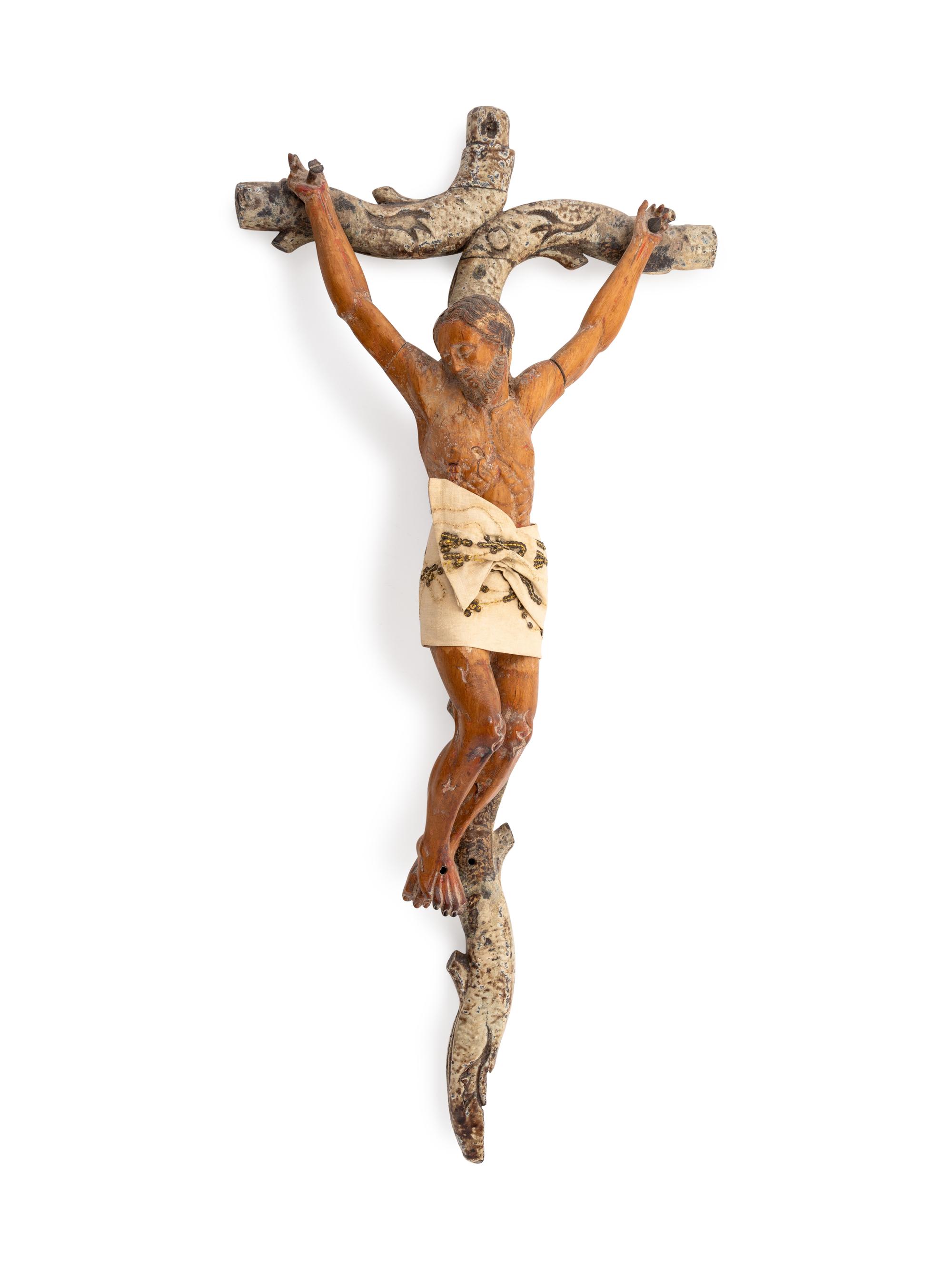 A Continental Painted Corpus Christi