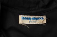 Issey Miyake, Paris Label Hooded Cape Poncho, Late 1970s