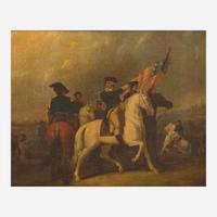 Attributed to Bass Otis (1784-1861) General George Washington at the Battle of Brandywine Creek