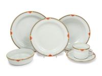 An Italian Porcelain Dinner Service