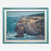 Antonio Pietro Martino (American, 1902-1989) Hidden Cove - Point Lobos
