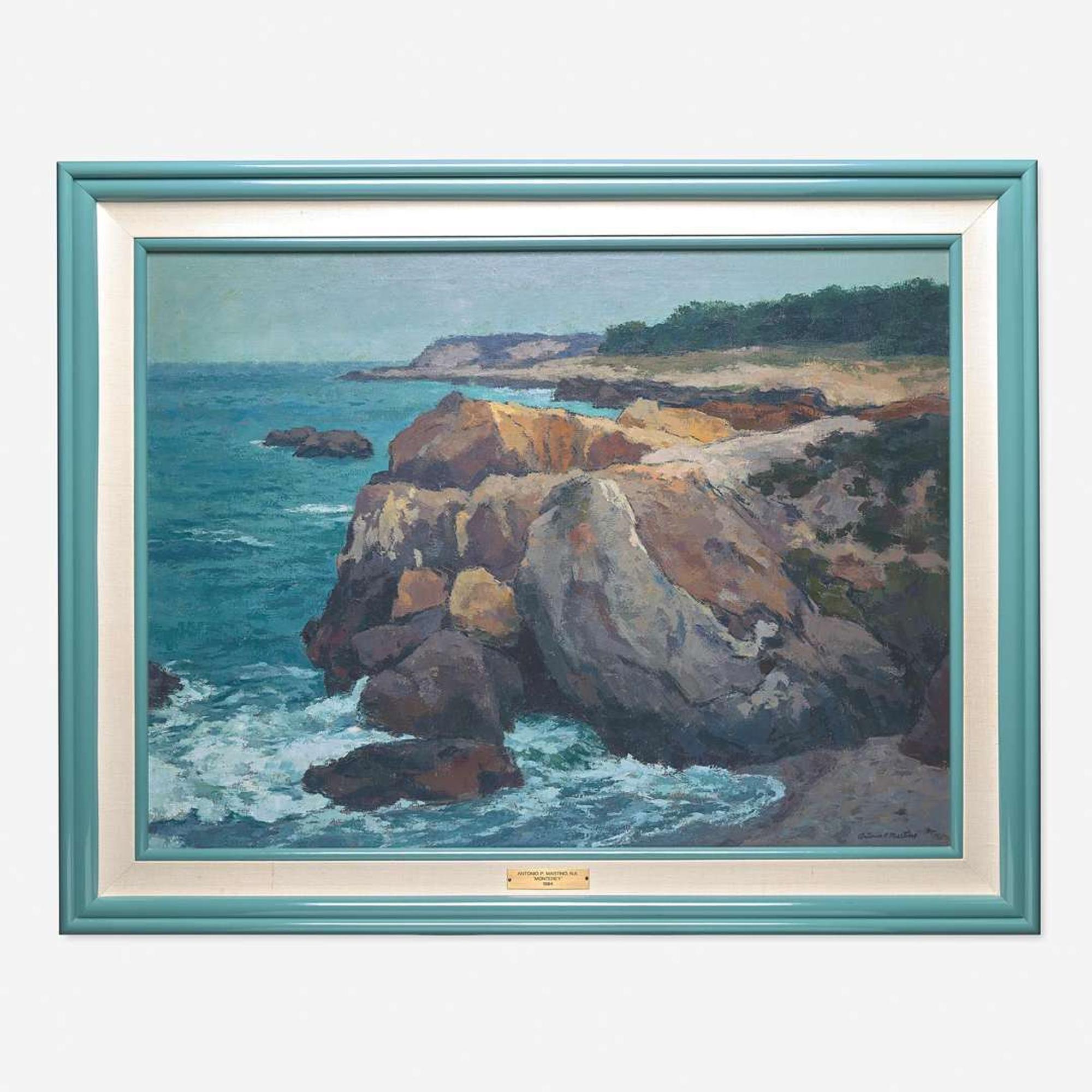 Antonio Pietro Martino (American, 1902-1989) Hidden Cove - Point Lobos