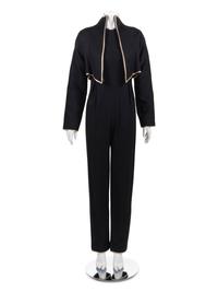 Geoffrey Beene Jumpsuit with Crop Jacket, Fall 1990