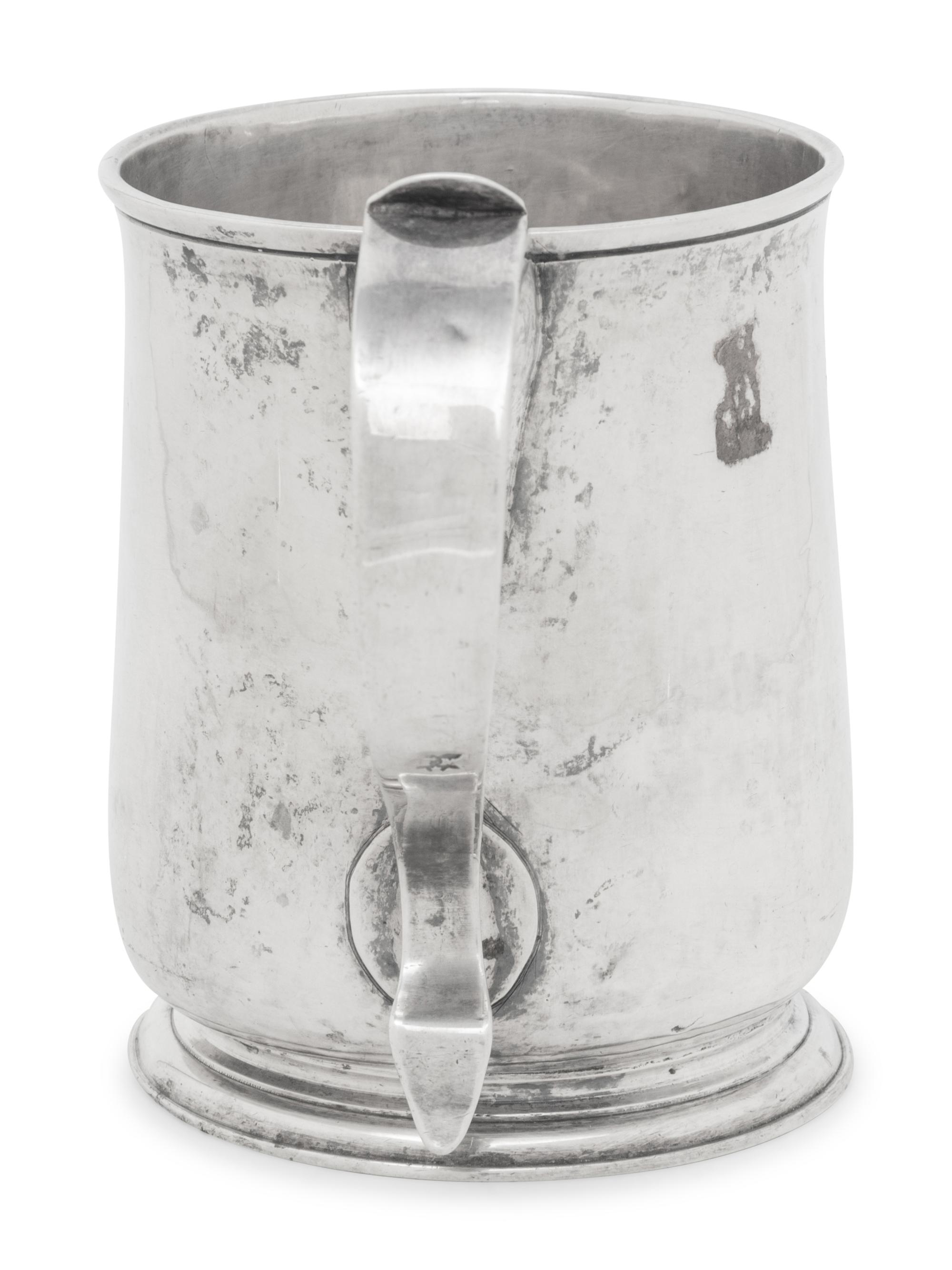 A George II Silver Cann