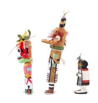 Brightly Colored Hopi Katsinas