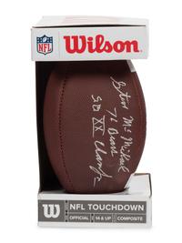 A Second Group of Chicago Bears Hall of Famer Steve McMichael Signed Autograph Items