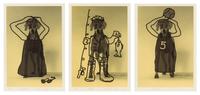 William Wegman, (American, b. 1943) (American, b. 1943), Role Models,1994 (set of 9)