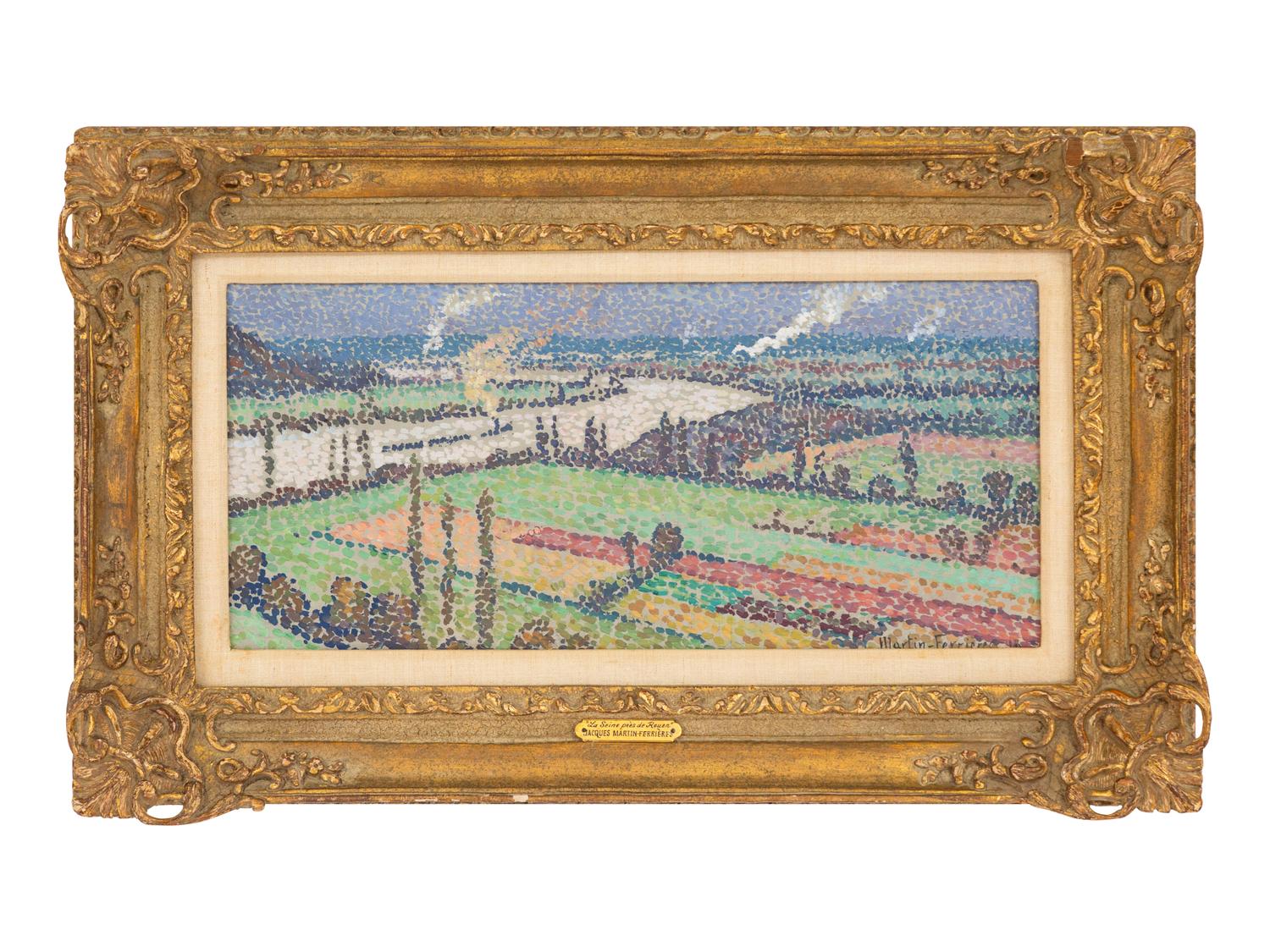 La Seine près de Rouen, 1918