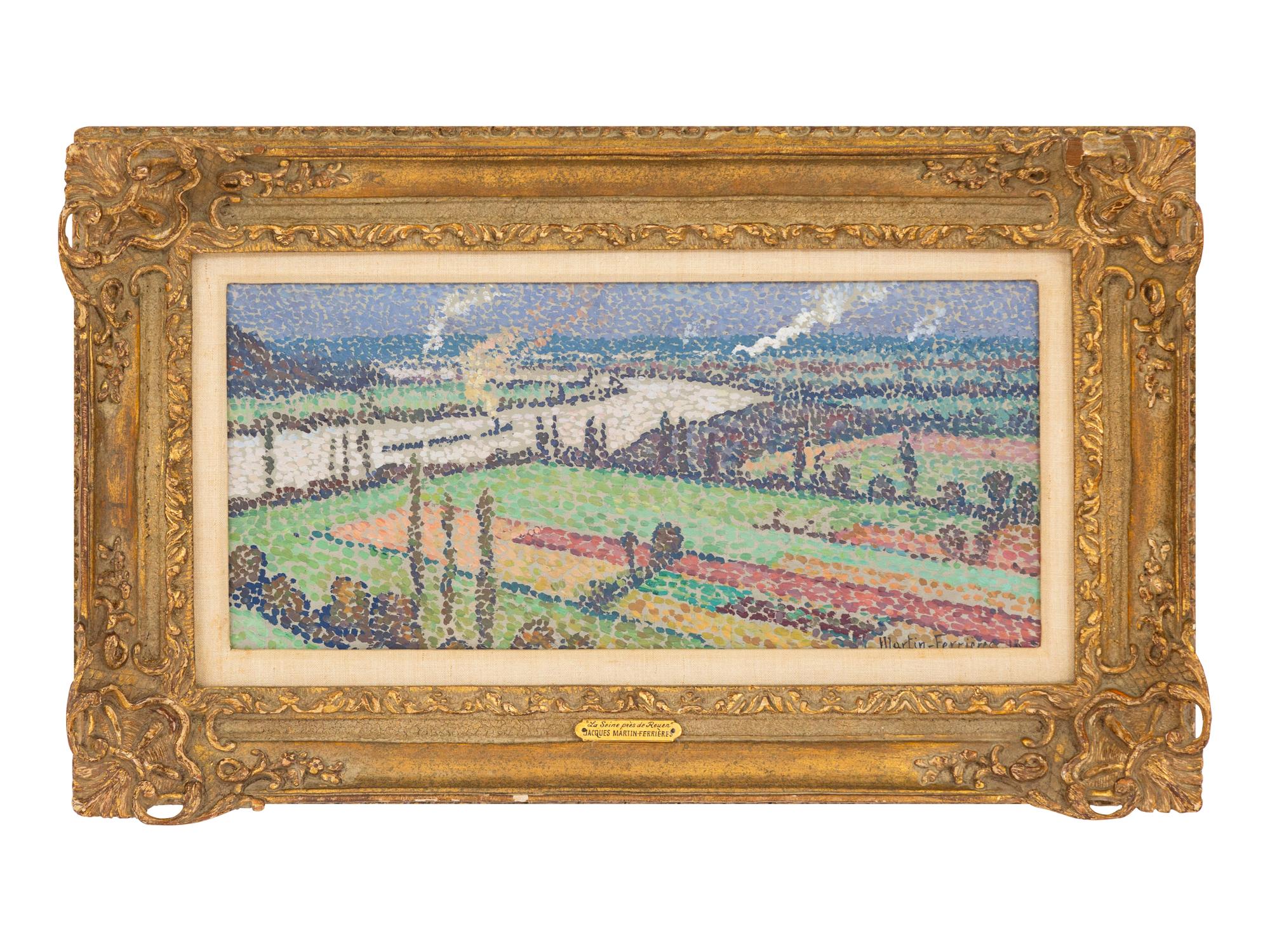 La Seine près de Rouen, 1918