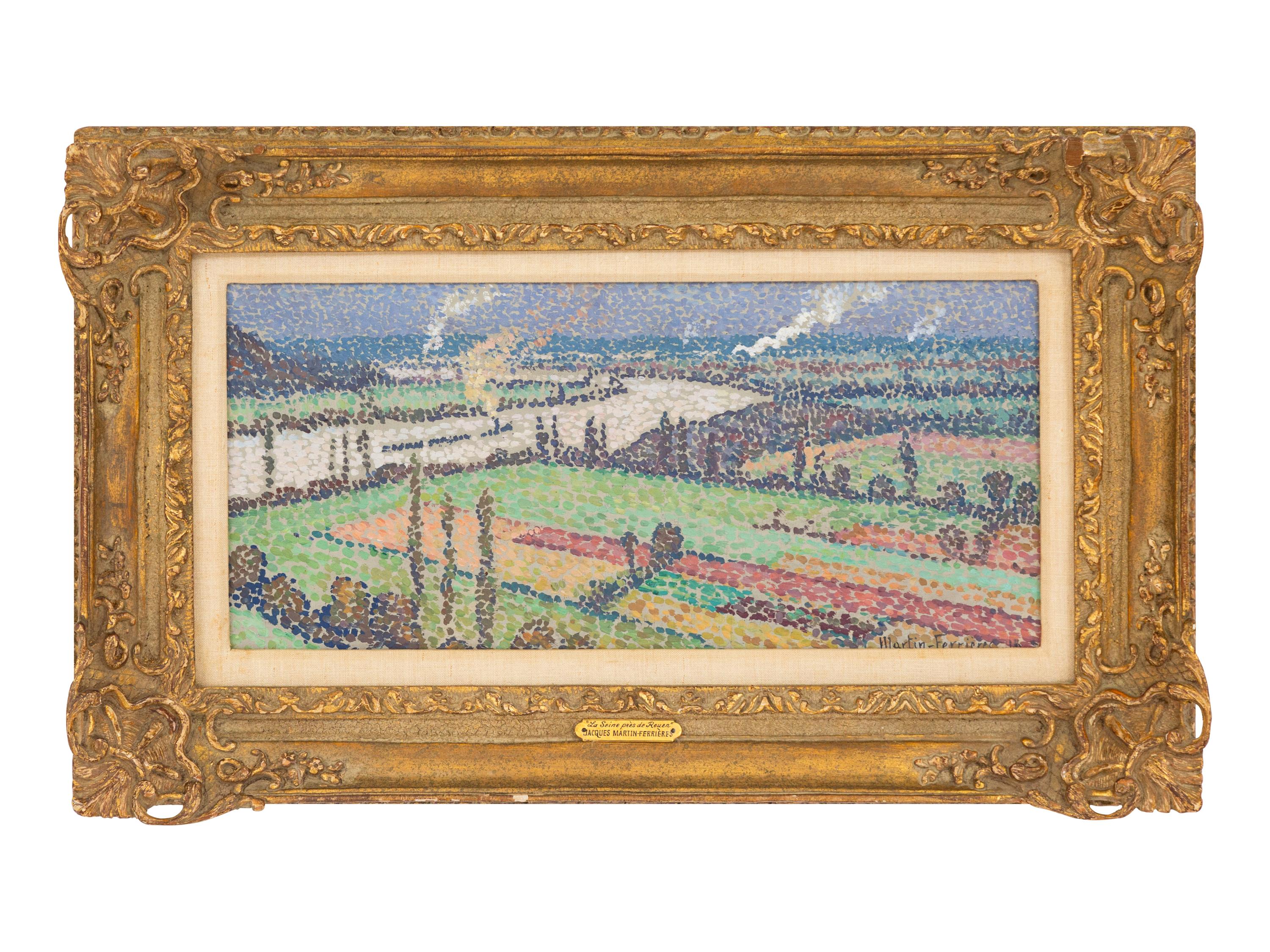 La Seine près de Rouen, 1918