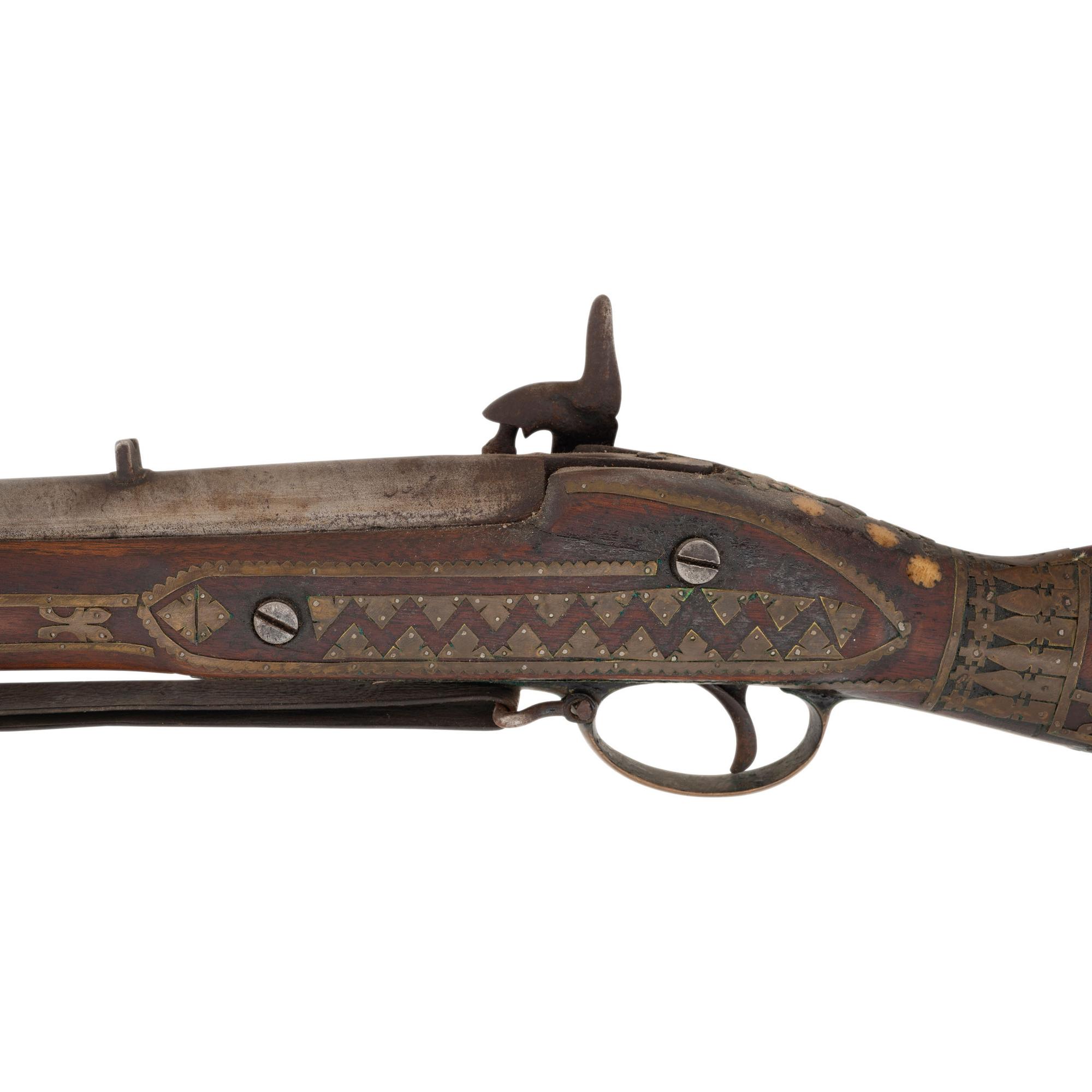 Enfield-style Musket with Decorated Stock