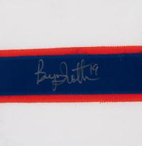 A Group of Signed Autograph Hockey Hall of Fame Jersey Displays
