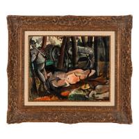 Georges (Karpeles) Kars (Czech, 1882-1945) — Repos à L'Ombre des Arbres , 1919